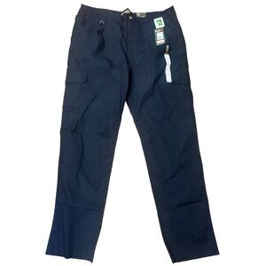NWT 5.11 Tactical TacLite Pro Unhemmed Pants Mens 46x39 Dark Navy Ripstop Cargo
